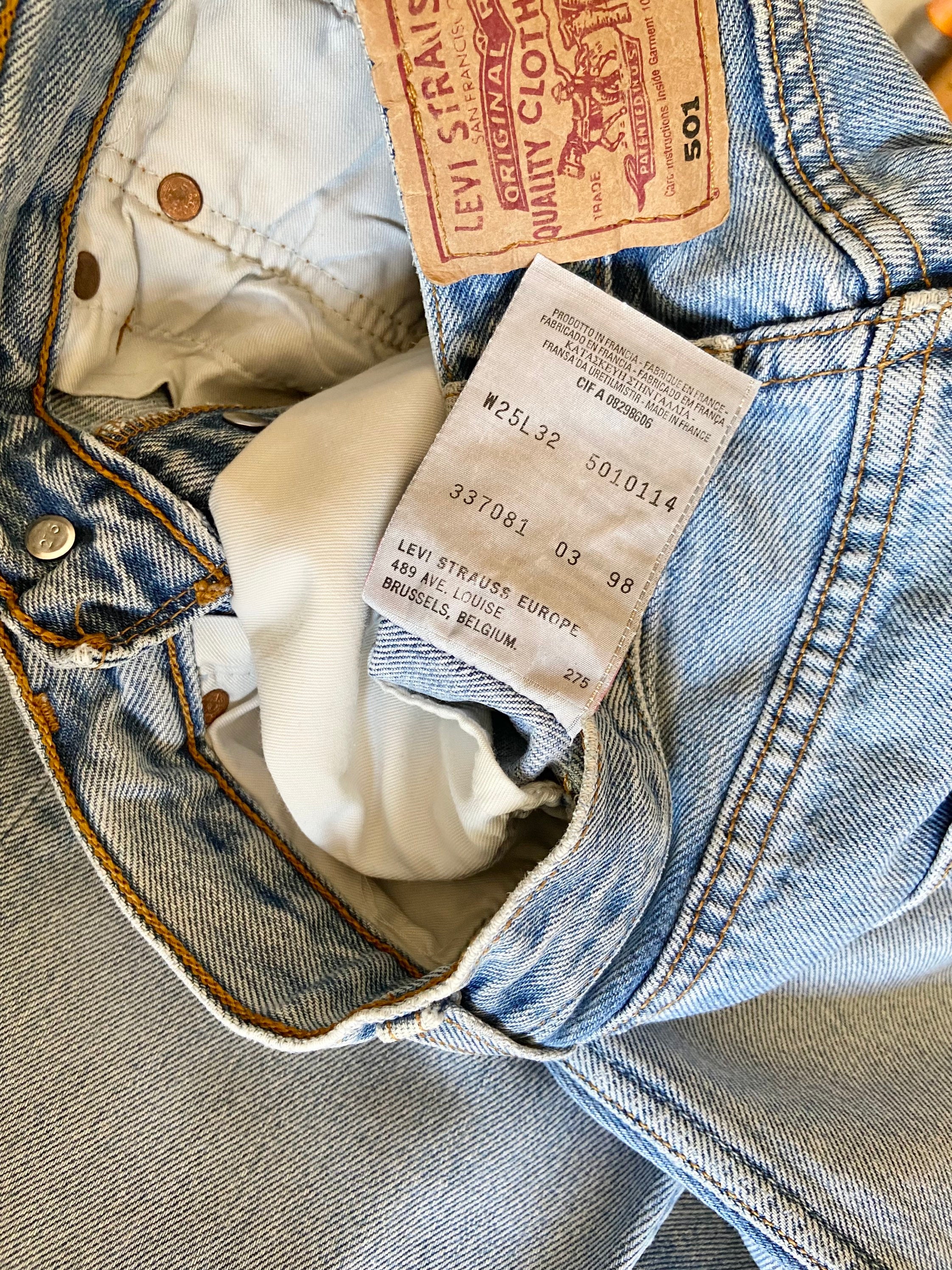 Descubrir 85+ imagen levi's made in france - Thptnganamst.edu.vn