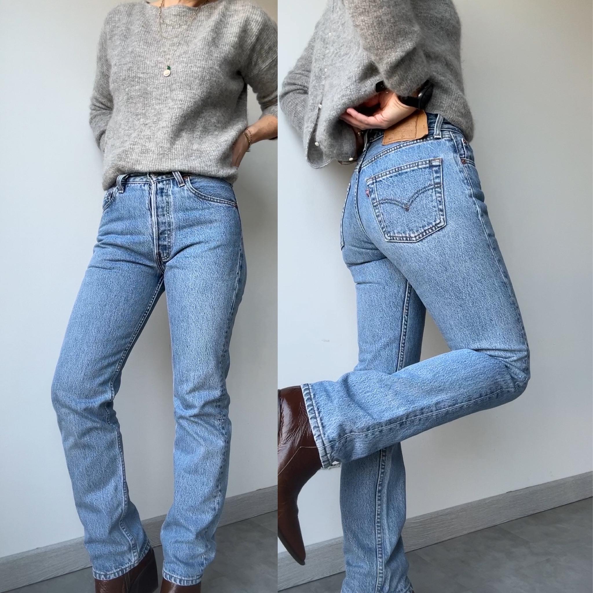 Levis 501 Vintage W26 L29 Levi's 90s for Women Tag Straight Leg