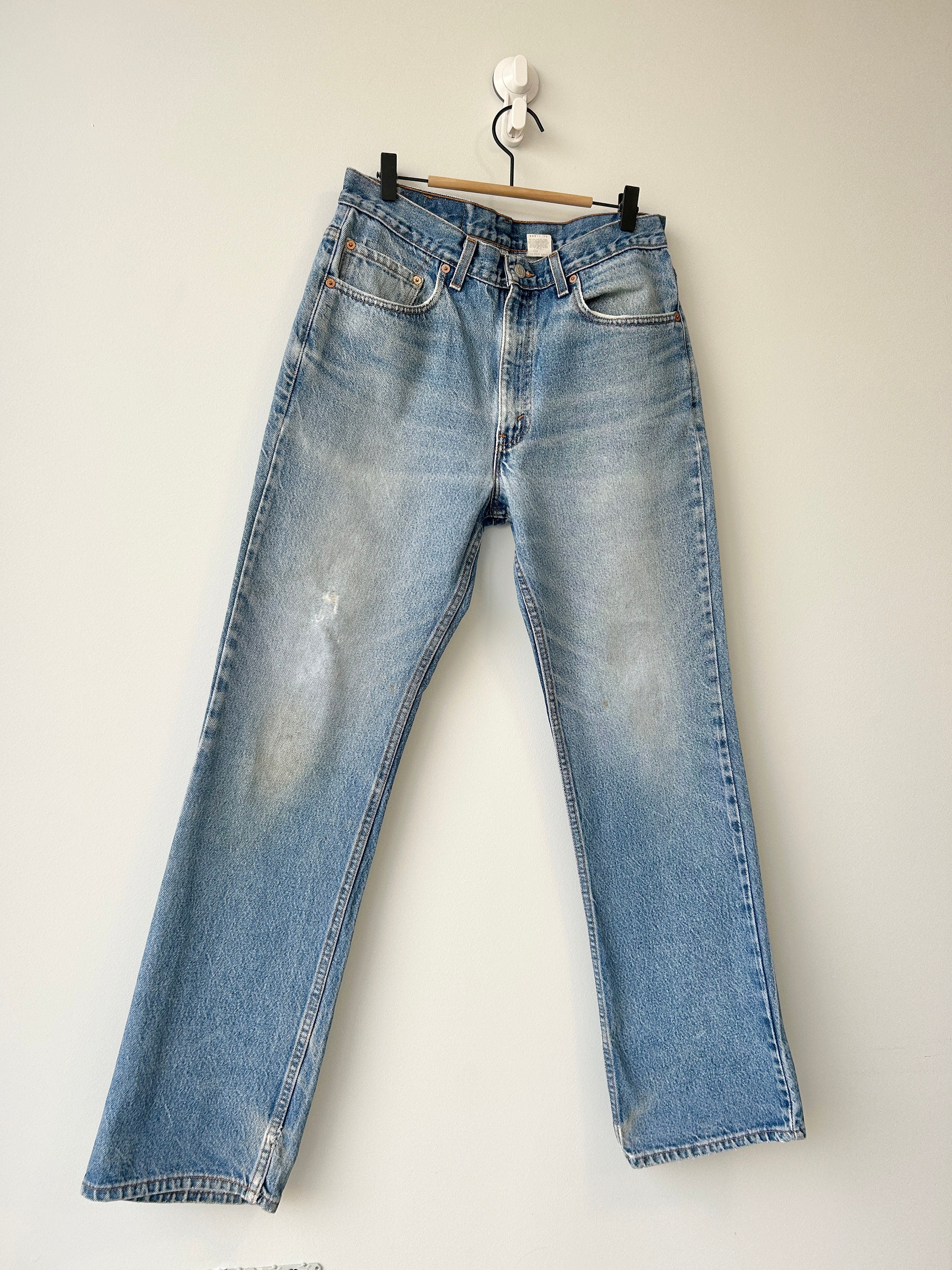 Levis 517 Vintage W33 W32 L31 Levi's 517 Faded Blue Denim Levis 517 Vintage W33 W32 L31 Levi's 517 Faded Blue Denim