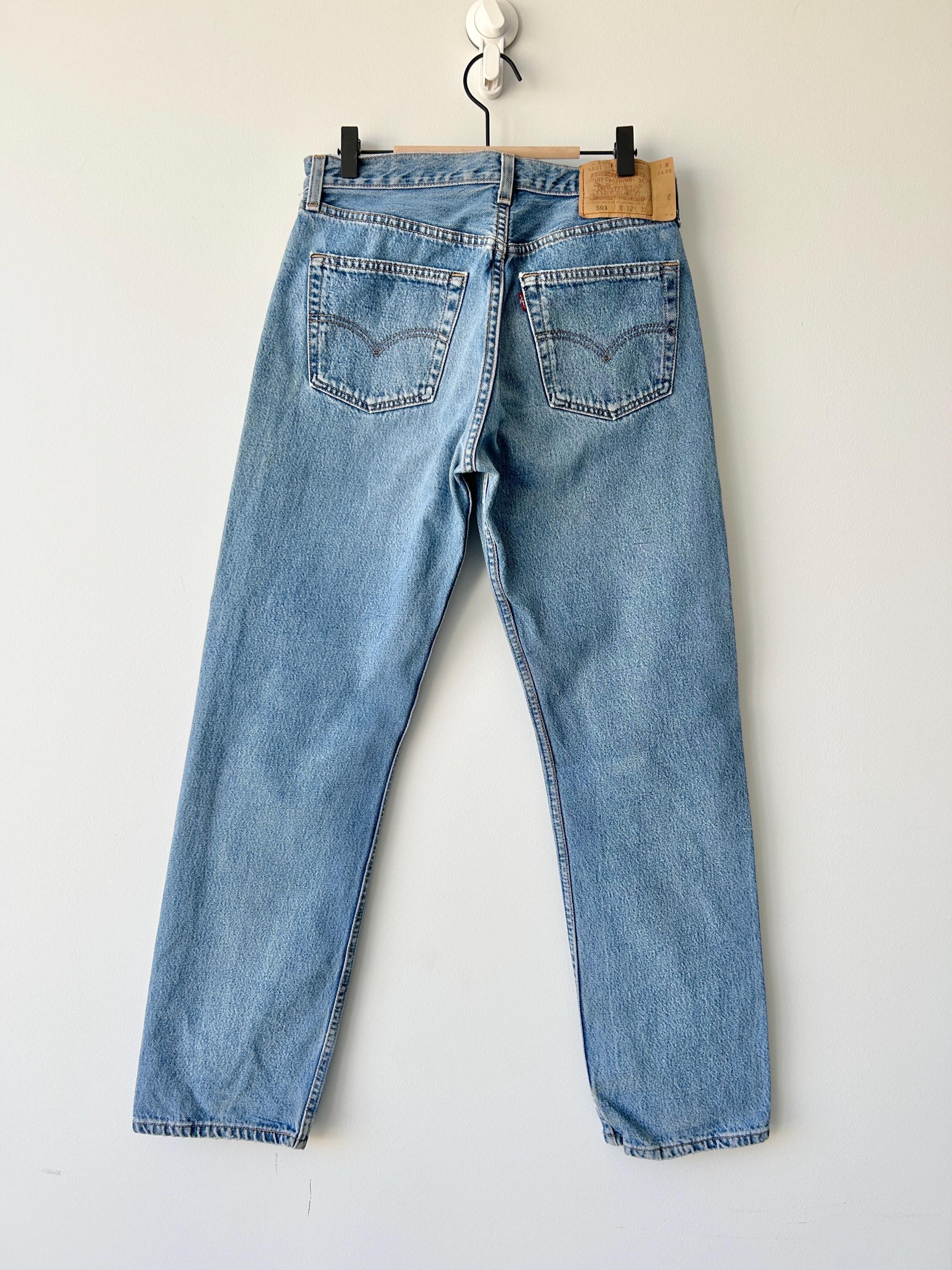 Levi's 501 ストレートデニム W29 L31 W29 L31 Levis 501 Vintage Levi's Medium Blue Straight Leg Levi's