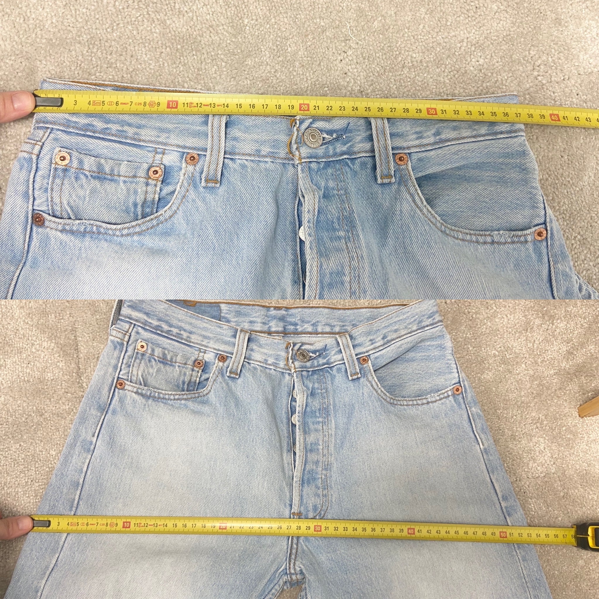 Vintage Levi's 501xx Jeans W29 L31 90s Vintage 501 Jeans