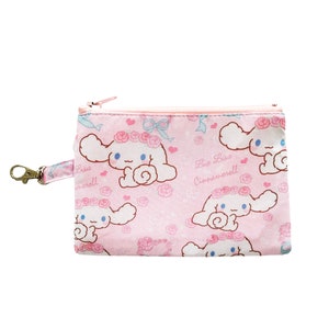 Cute Characters Coin Purse | Pastel Bag, Kawaii Animals, Zipper pouch, travel bag