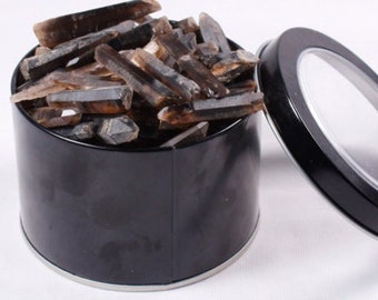 Aromaterapidiffusor med rökkvartskristall, kristallaromaterapidiffusor (med eterisk olja), aromaterapidiffusor med ädelstenar