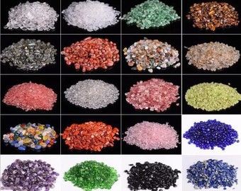 1oz (30g) Crystal Chip Bags, Gemstone Chip Bags  - American Seller -