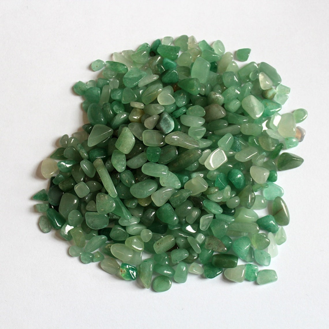 Green Aventurine Crystal Chips Bulk Green Aventurine Etsy