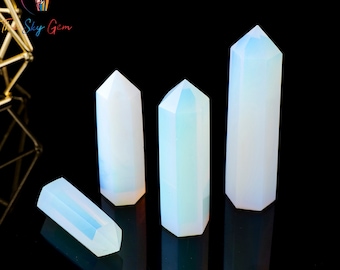 Opalite Crystal Point - Opalite Crystal Tower - Crystal Obelisk - Healing Wand