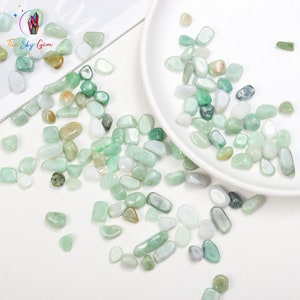 Natural Jadeite Crystal Chips Bags Undrilled Jadeite Gemstone Chips image 4