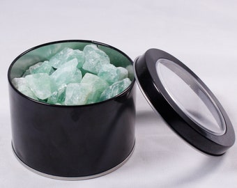 Aromaterapidiffusor med fluorit, kristallaromaterapidiffusor (med eterisk olja), aromaterapidiffusor med ädelstenar