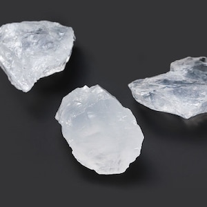 Natural Rough Clear Quartz Crystal Chunks - Raw Natural Gemstones - Raw Healing Crystal