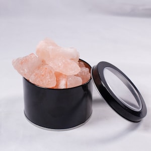 Difusor de cristal de sal laranja de aromaterapia - Difusor de aromaterapia de cristal (com óleo essencial) - Difusor de aromaterapia de pedras preciosas