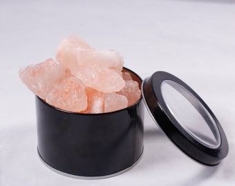 Aromaterapidiffusor med apelsinsaltkristall - Kristallaromaterapidiffusor (med eterisk olja) - Aromaterapidiffusor med ädelsten