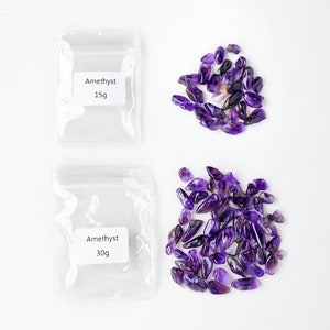Crystal Chips Bags, Over 50 Different Kind of Gemstone Chips American Seller image 9