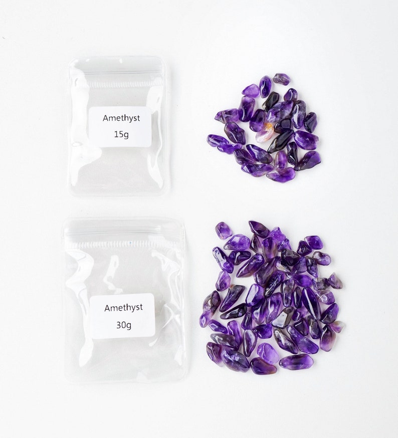 Crystal Chips Bags, Over 50 Different Kind of Gemstone Chips American Seller image 9