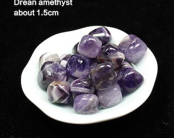 Amethyst Crystal Cubes - Tumbled Stone - Polished Stone - Pocket Stone