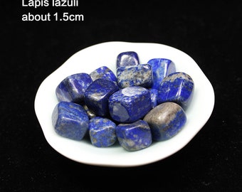 Lapis Lazuli Crystal Cubes - Tumbled Stone - Polished Stone - Pocket Stone