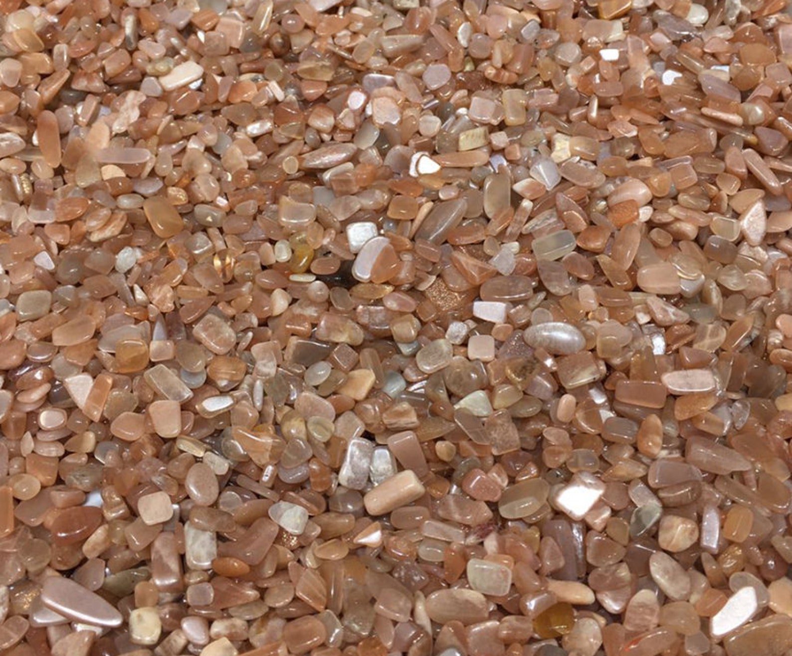 Sunstone Quartz Crystal Chips Bulk Sunstone Gemstone Chips Etsy