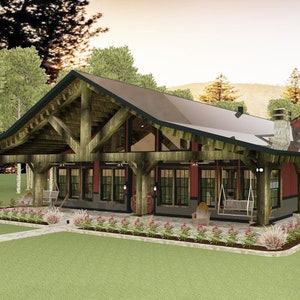 Brn 07F-house floor plan-2,483 sqft. 3 bedroom, 2.5 bath-ranch style bardominium