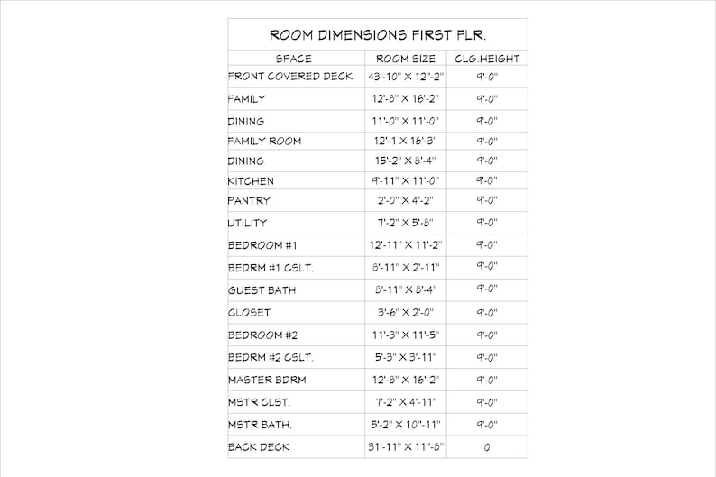 Dimensions Names Bh-02-house Floor Plan-1,380 Sqft-3 Bedroom,2 Bath, 1 Story, Beach Home ...
