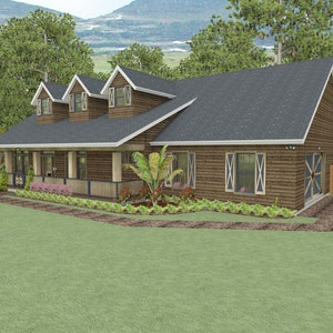 Cd235j-house floor plan-2,628, 3 bedroom, 2.5 bath-1 story country style