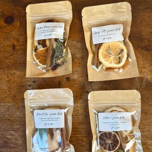 Kitchen Ritual Simmer Potpourri Blens: Natural Home Fragrance, Custom Label, Handmade