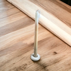 Donut Taper Candle Holder| Cement Candle Taper Stick Holder| Concrete Candle Tray| Aesthetic home decor| Skandi Nordic Rustic Candle Holder|