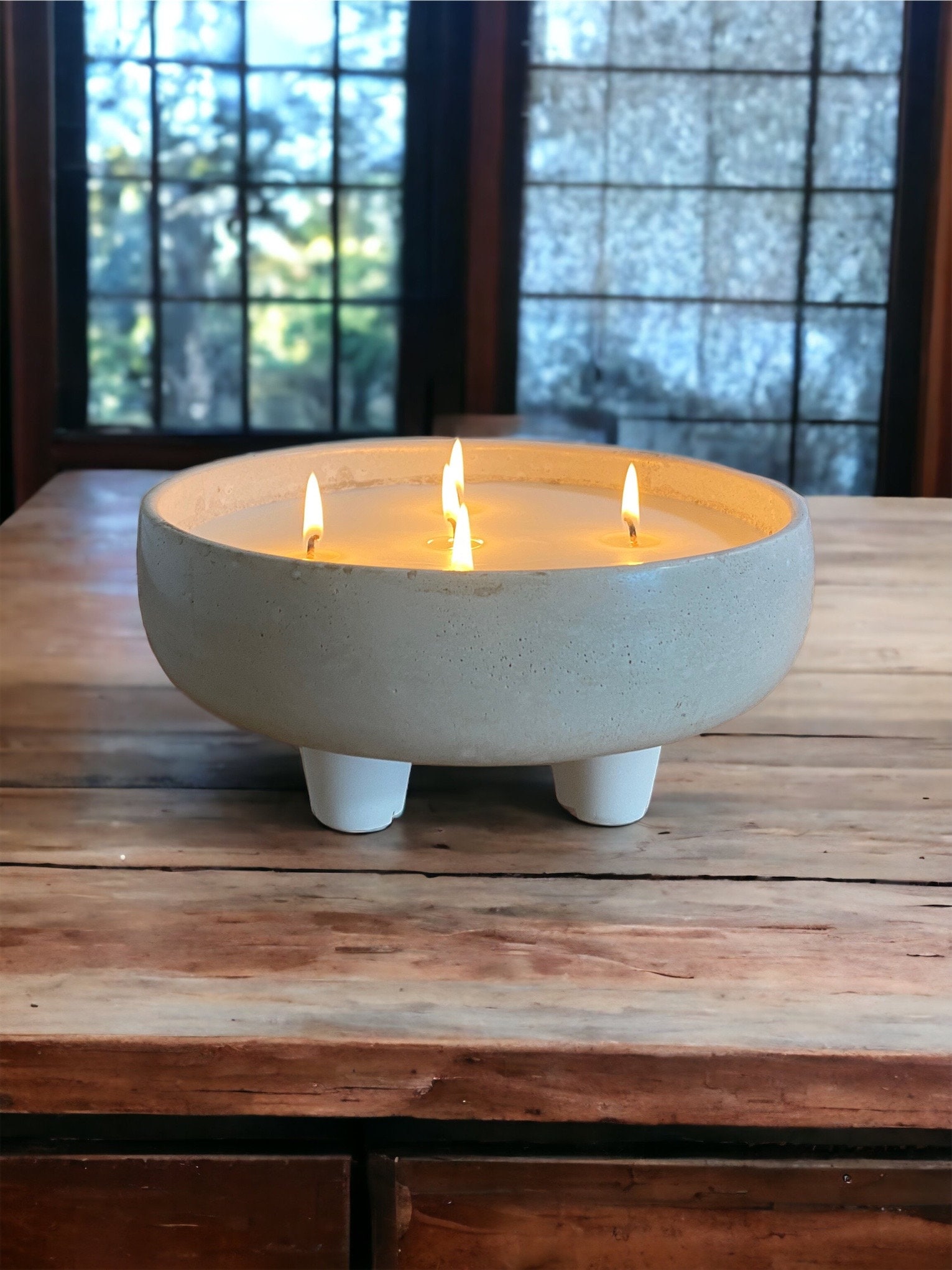 Concrete Candle Jars – Canbellas Candle Co