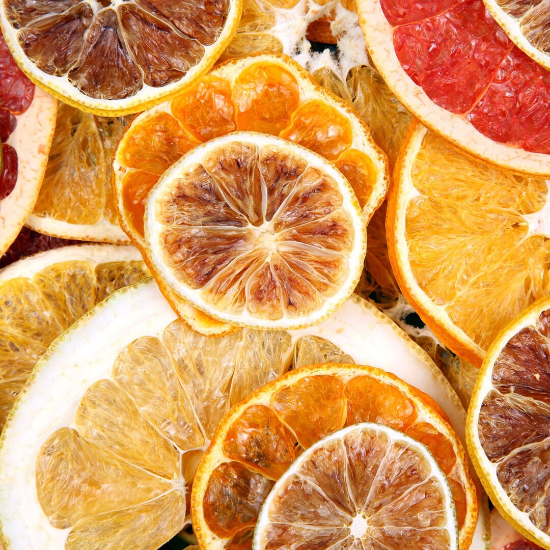 Dried Orange, Lemon, Lime Slices Citrus Fruit Garnish, Cocktail, Cake ...