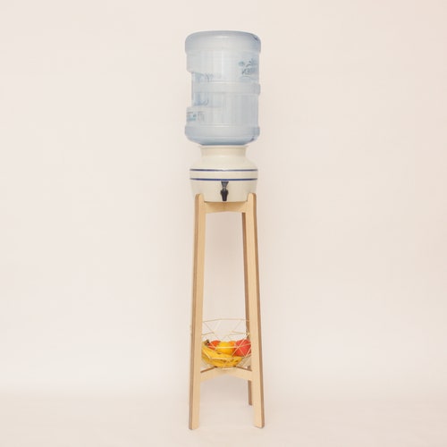 Water Dispenser Floor Stand Wooden Berkey Stand for Water Etsy