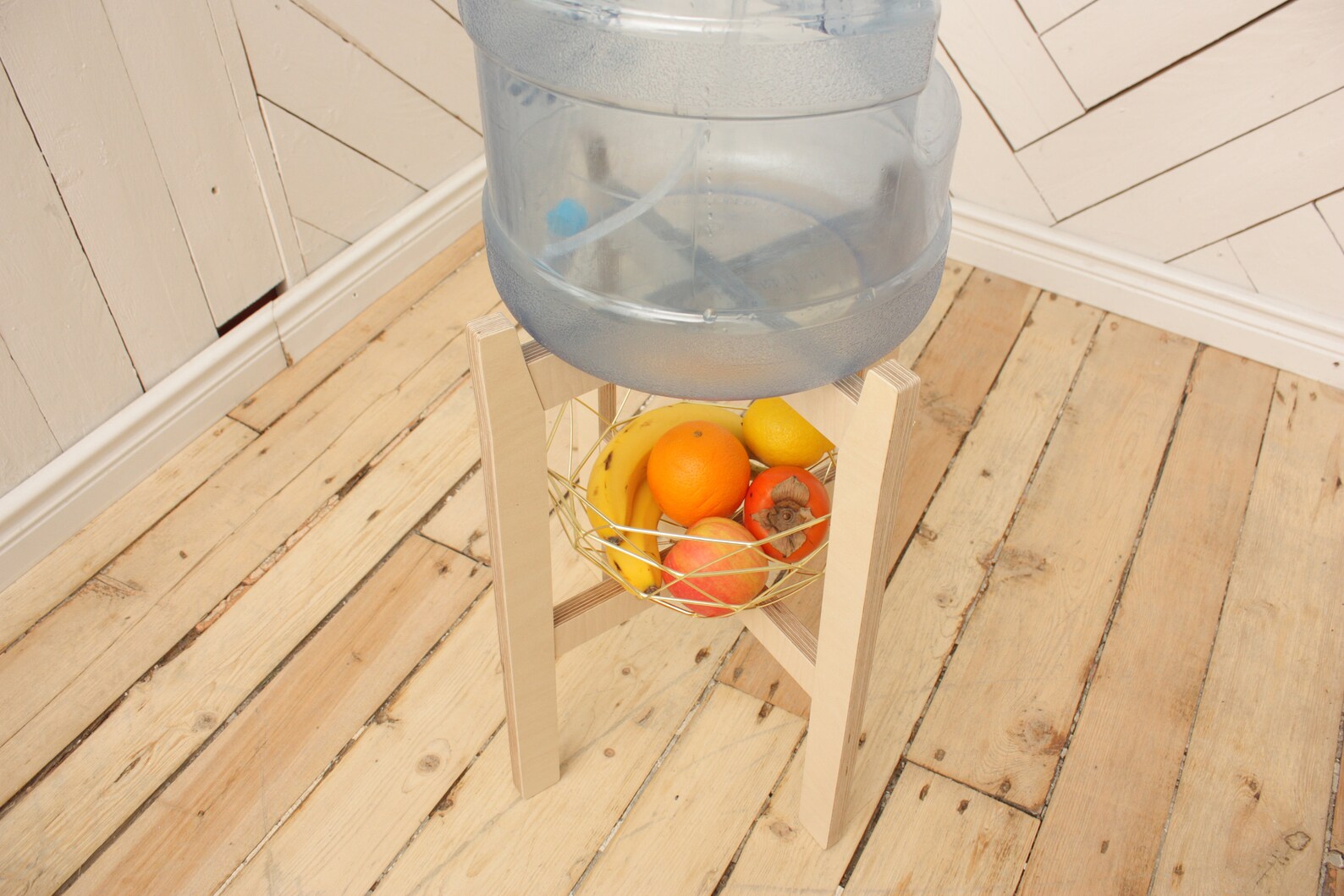 Water Dispenser Floor Stand for 5 Gallon Bottle Wooden Etsy