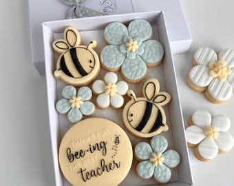 Teacher Thank You Bee Biscuit Gift Box