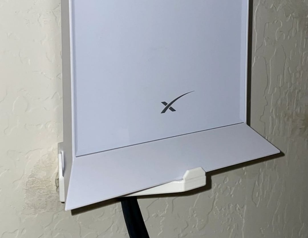 Wall Shelf for Starlink Router or Mesh Wifi Bracket Mount Etsy