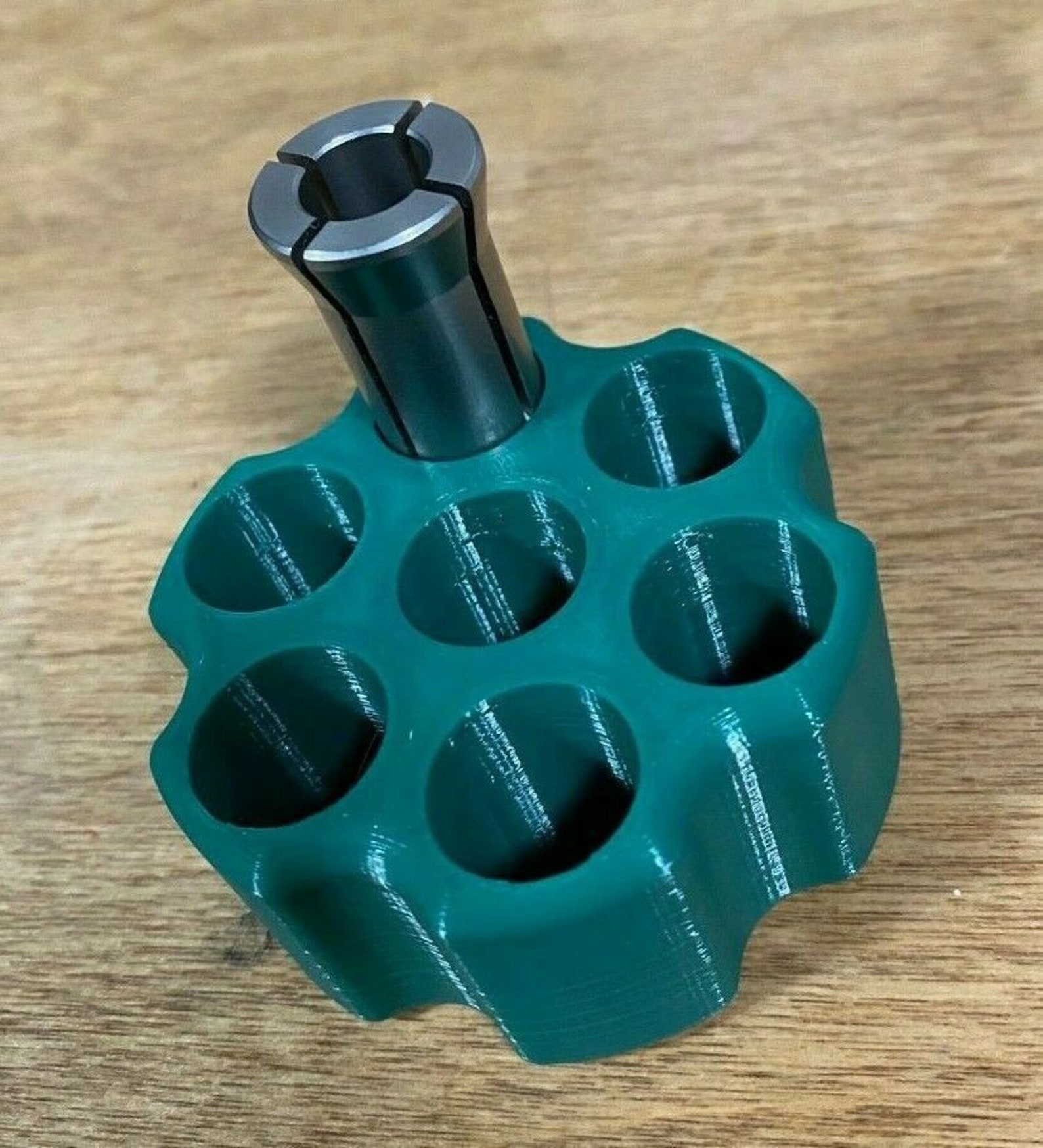 Bullet Puller Collet Rack Holds 7 RCBS Collets for Bench Top Etsy