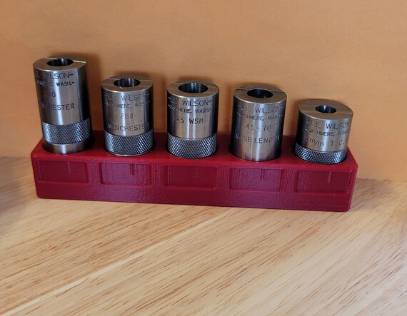 Case Gage Storage Rack For L.E. Wilson Gauges Bench Top Holder