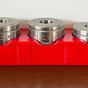 Case Holder Storage Rack for L.E. Wilson Trimmer Bench Top