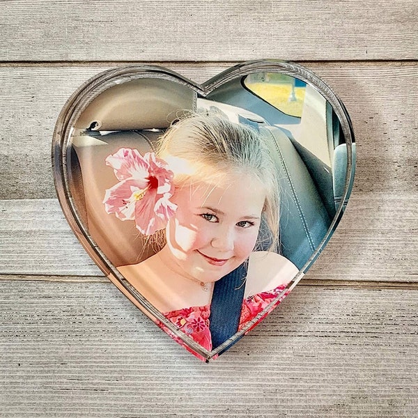 Personalized Photo Crystal Paperweight with Gift Box