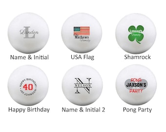 Infusion Custom Design Ping Pong Balls
