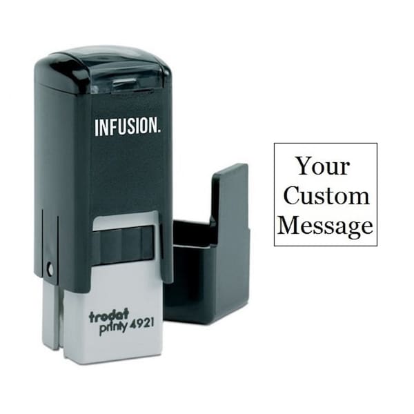 Custom Text Self-Inking Rubber Stamp