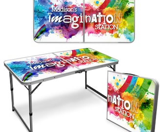 Infusion Custom 4-Foot Premium Folding Arts & Activities Table