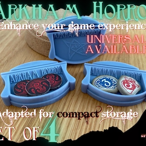 Card stands set | Arkham Horror LCG | UNIVERSAL | Unofficial