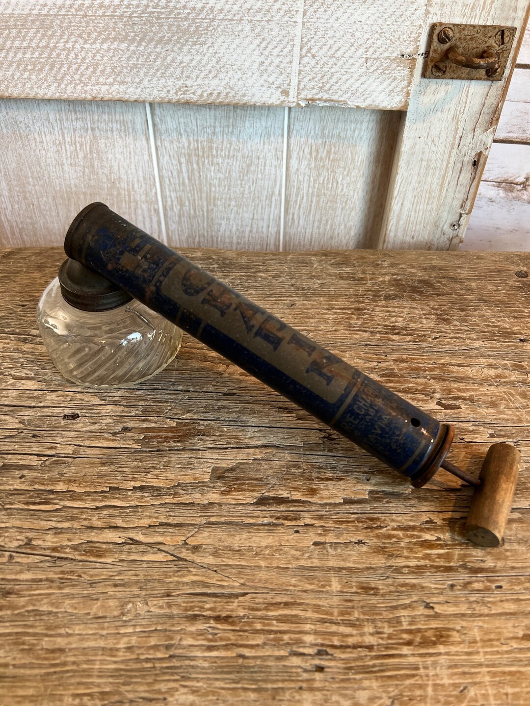 Vintage Chapin Bug Sprayer With Glass Jar Etsy