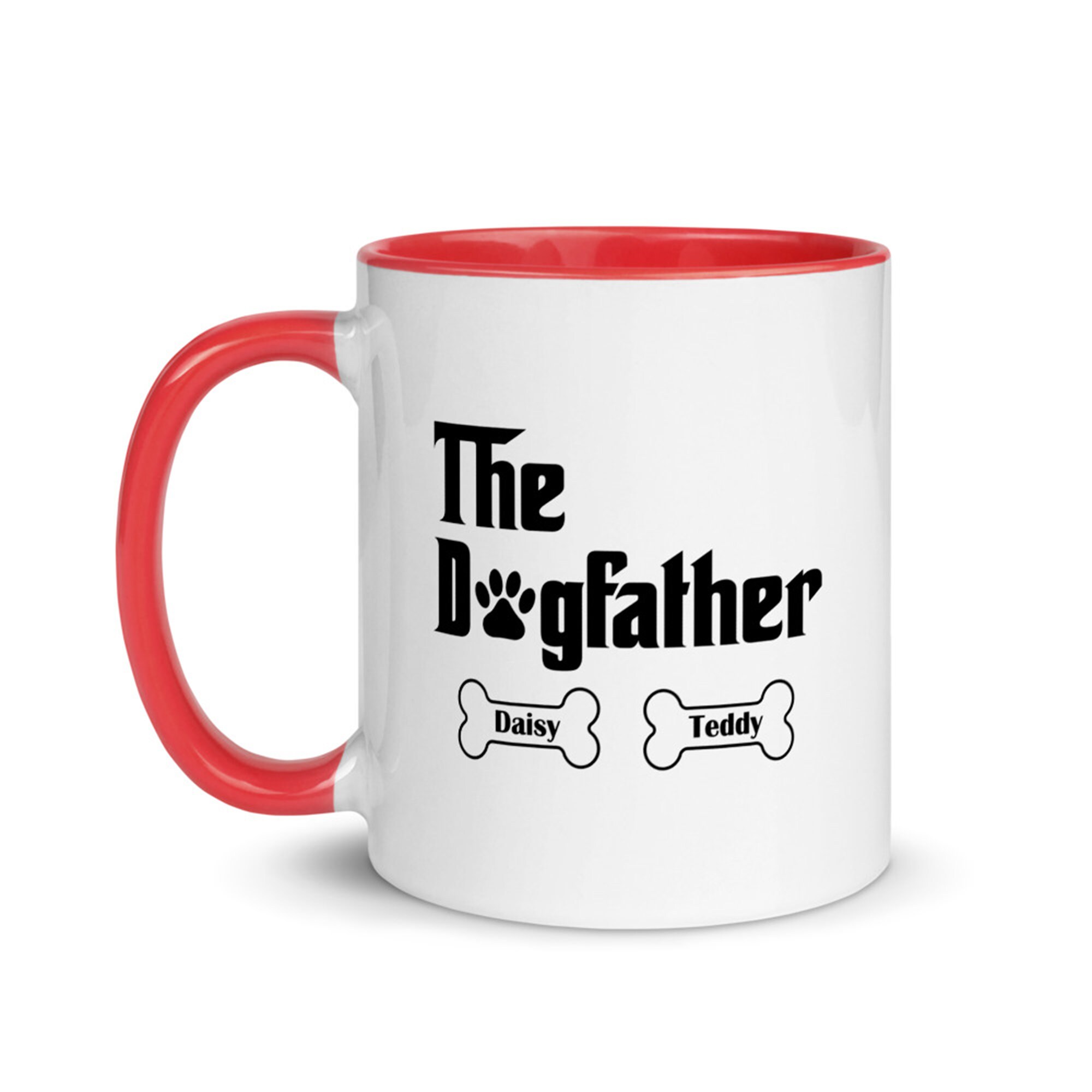 Personalized Mug For Dog Lover The DogFather Mug Dog Owner Etsy