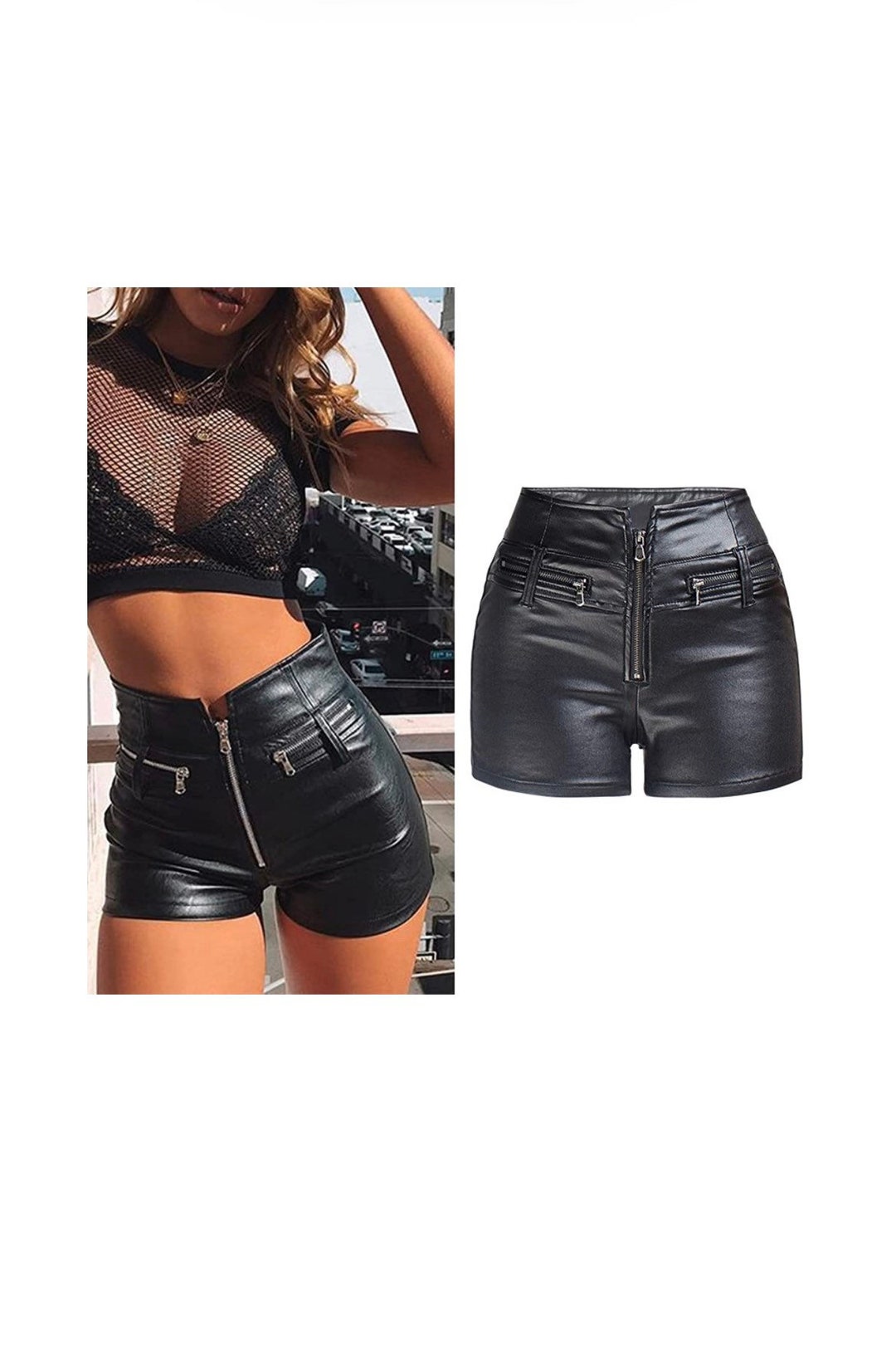 Leather Shorts