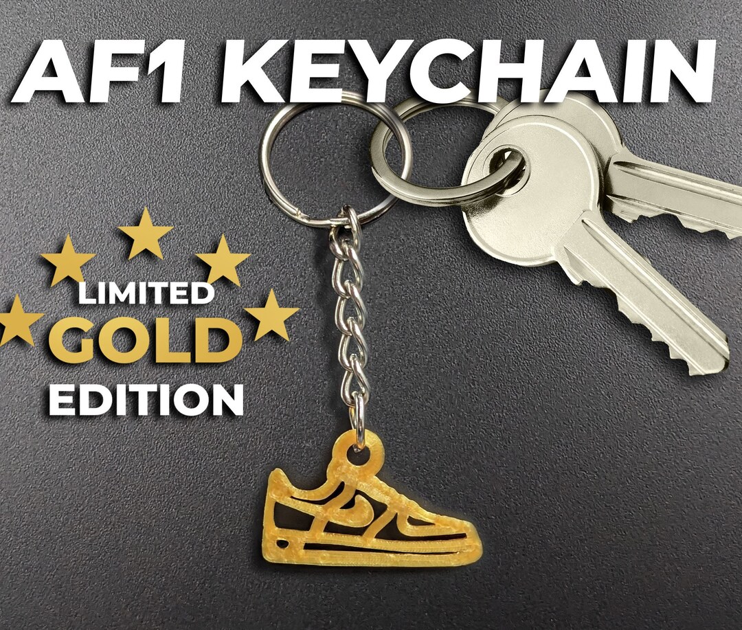 nike pixel af1 gold chain