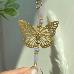 Crystal Butterfly Smoke Ring | Cigarette Holder |  Smoke accessories | gift for smokers | smoke shop