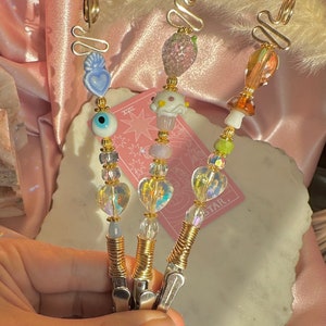 Crystal Wand Multi Clip & Zigarettenhalter | Rauchzubehör | Langer Nagelschutz | Geschenk für Raucher | Geschenk für sie