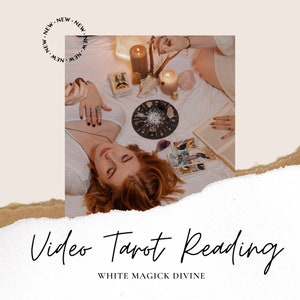 Video Lectura de Cartas de Tarot Psíquico / Mismo Día 24 horas* / Amor Familia Carrera Lectura General / Orientación Energética
