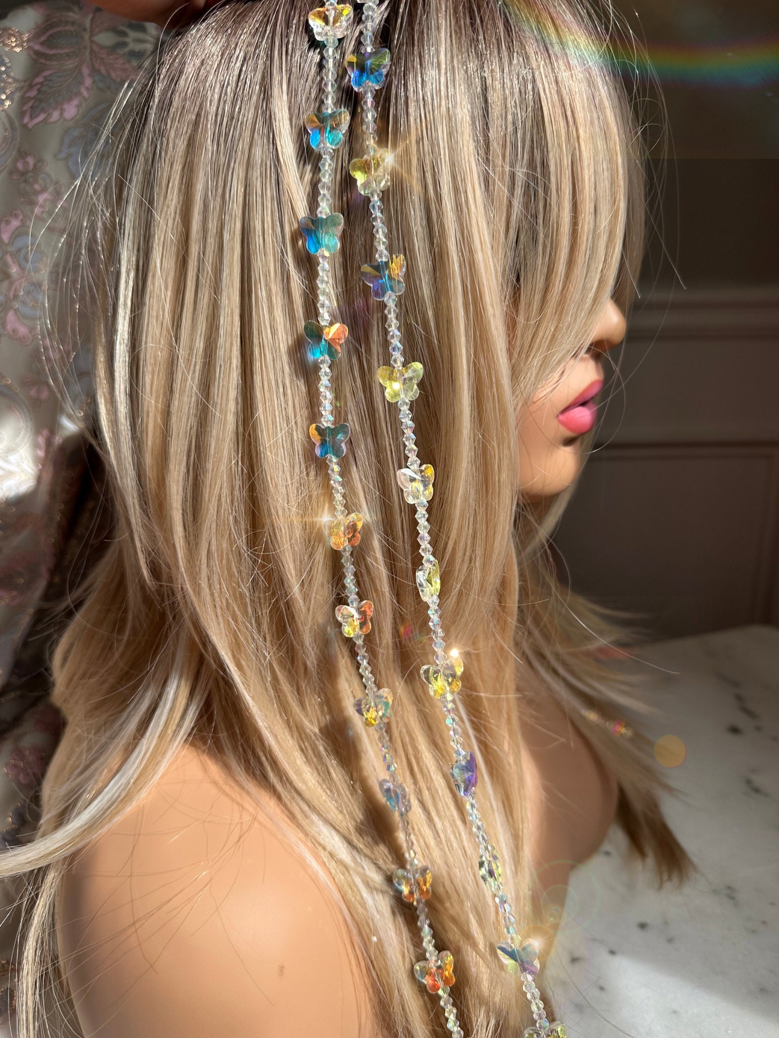 Trenzas De Pelucas Coloridas - Pack 12 Unidades, 43 Cm, Accesorio Para Peinados Infantiles Y Fiestas