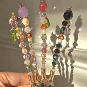 Clips paddenstoelkristal | Clip pinautomaat | lange nageltang | armbandhulpje | multifunctionele clip | cadeau voor haar | cadeau voor roker