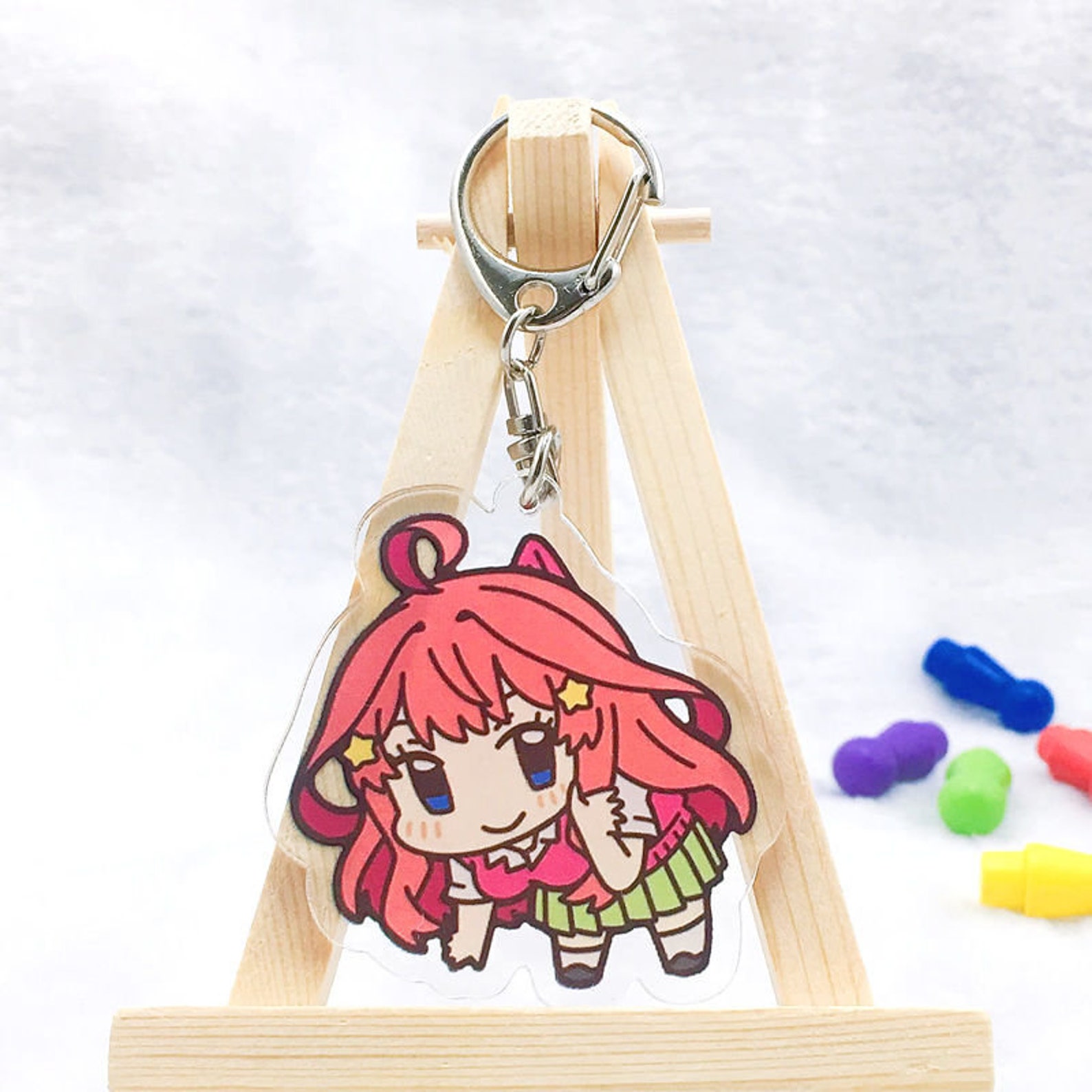 Nakano Itsuki Keychains Quintessential Quintuplets Keychain Etsy