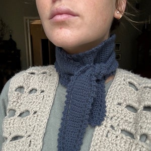 PDF file for crochet pattern (english), Estrid scarf